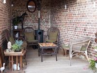 Petit patio couvert et avec chauffage gaz